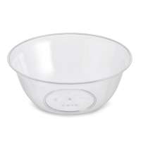 High transparent 300ml PS plastic  disposable crystal salad bowl