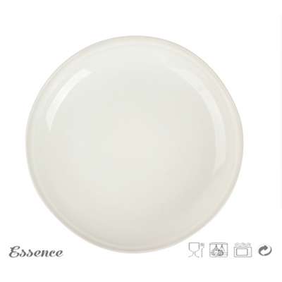 custom printed ceramic glaze plate cheap china dishes and plates for EU market