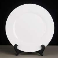 china supplier hotel hall event restaurant bone china white round 12 inch dinner plates