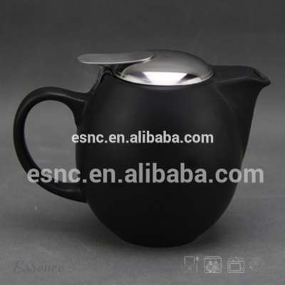 300ml Ceramic Teapot With Stainless Steel Strainer